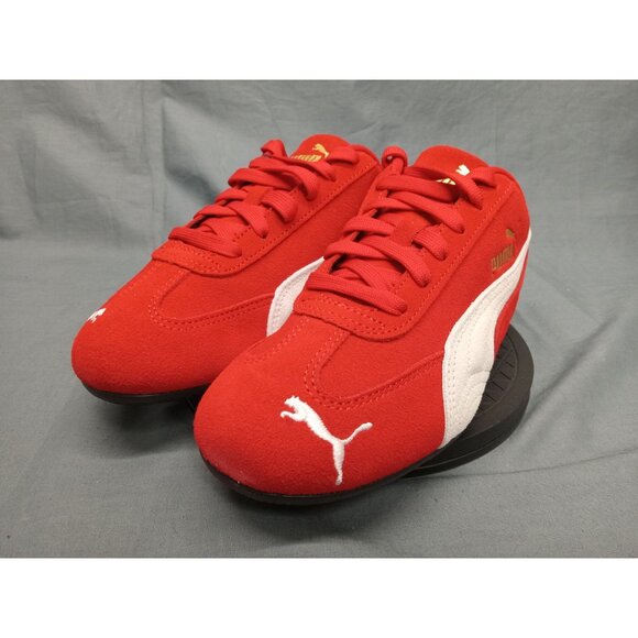 Puma Speedcat Jr Lace Up Sneakers Red White Size 5 NEW NO BOX! - Picture 9 of 11